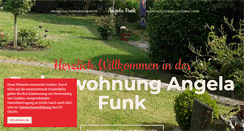 Desktop Screenshot of funk-ferienwohnung.de
